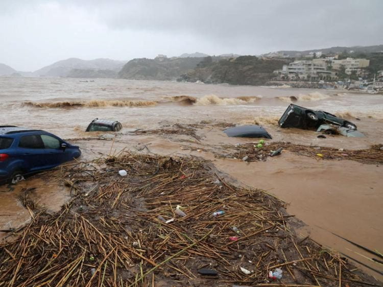 Tempesta a Creta: un morto e una donna scomparsa