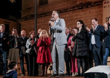 Ignazio Abbate in piazza Matteotti a Modica: grazie ala mia città e alle comunità vicine