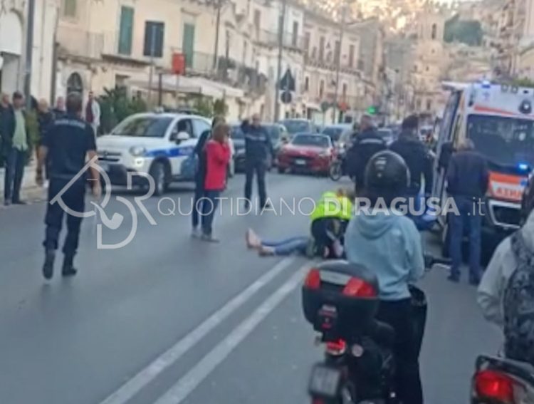 Incidente a Modica Bassa: ferita una donna