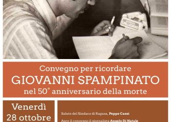 50esimo anniversario uccisione giornalista Giovanni Spampinato: convegno a Ragusa