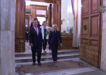Governo, Meloni lascia il Senato dopo un incontro con La Russa