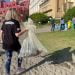 Napoli, giovani e volontari ripuliscono la spiaggia di Posillipo