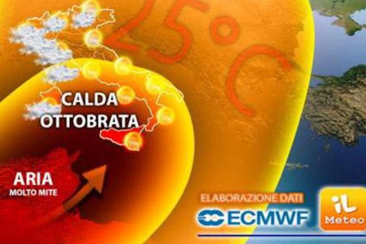 Meteo, da oggi torna il caldo: arriva l'ottobrata