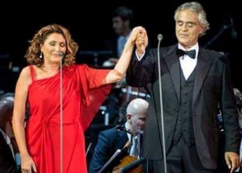Paola Sanguinetti a Ragusa, soprano che ha duettato con Andrea Bocelli