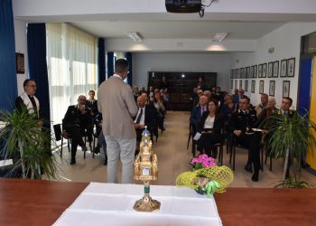 Questura a Ragusa, esposto il reliquario della Madonna delle lacrime