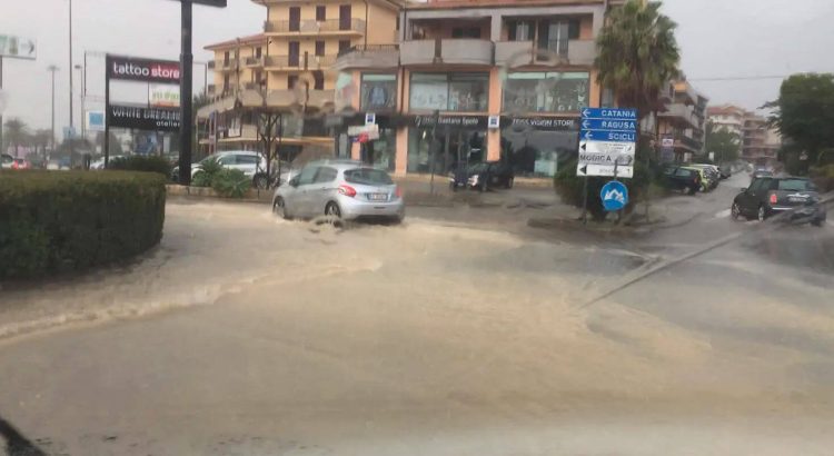 Maltempo, temporale e Modica