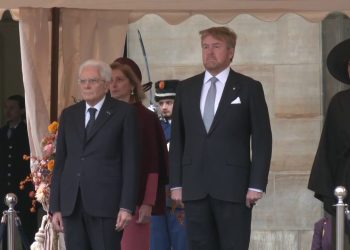 Italia-Olanda, Mattarella al Palazzo Reale di Amsterdam
