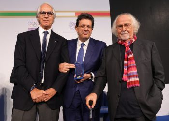 Consegnati i Collari d’oro del Coni, stella d’oro all’Italpress