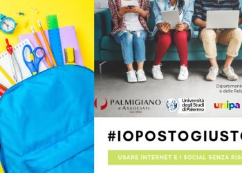 Arriva nelle scuole di Palermo #IOPOSTOGIUSTO, per un corretto uso di internet