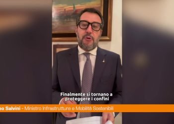 Migranti, Salvini “Finalmente si torna a proteggere i nostri confini”