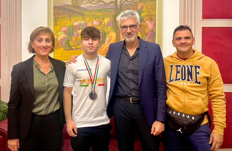 Ragusa, Francesco Ingallinera ricevuto al Comune