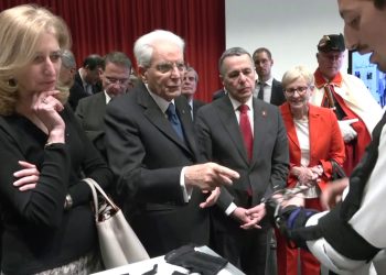 Mattarella visita il Politecnico di Zurigo