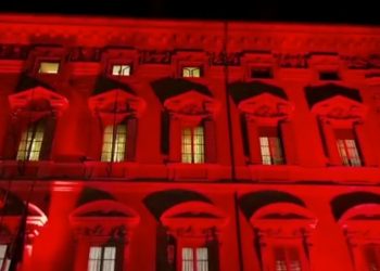 Il Senato si tinge di rosso per Giornata contro violenza sulle donne