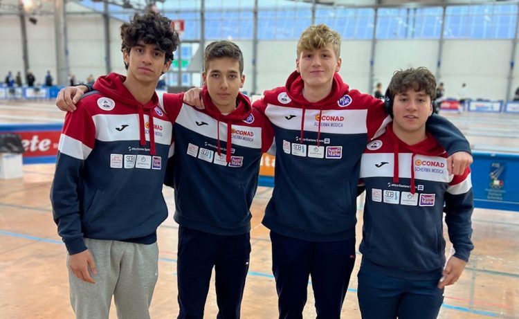 Scherma Modica, Scalora al Circuito Europeo Cadetti