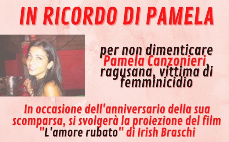 Un film a Ragusa per non dimenticare Pamela Canzonieri: uccisa 6 anni fa