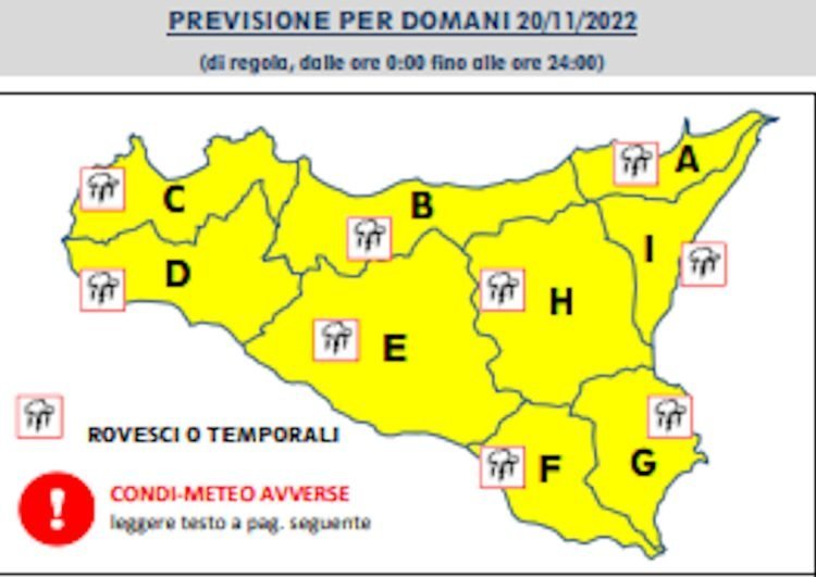 Meteo, allerta maltempo in Sicilia: forti temporali anche a Ragusa