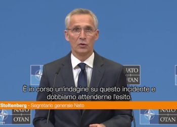 Stoltenberg “Non ci sono prove di un attacco russo in Polonia”