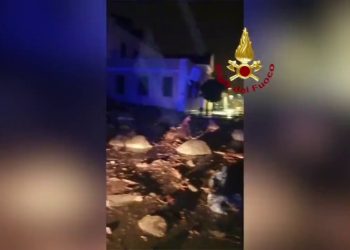 Maltempo a Ischia, l’intervento dei Vigili del Fuoco