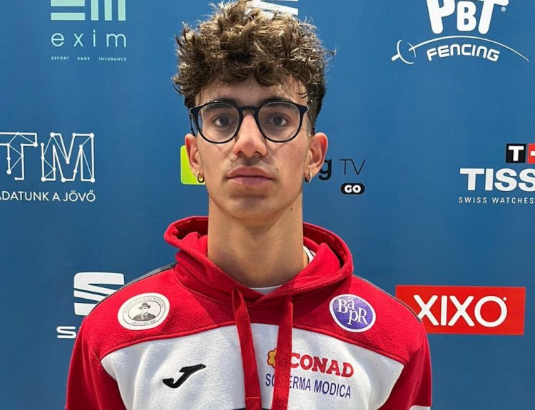 Scherma Modica, Scalora sesto al circuito Europeo a Budapest