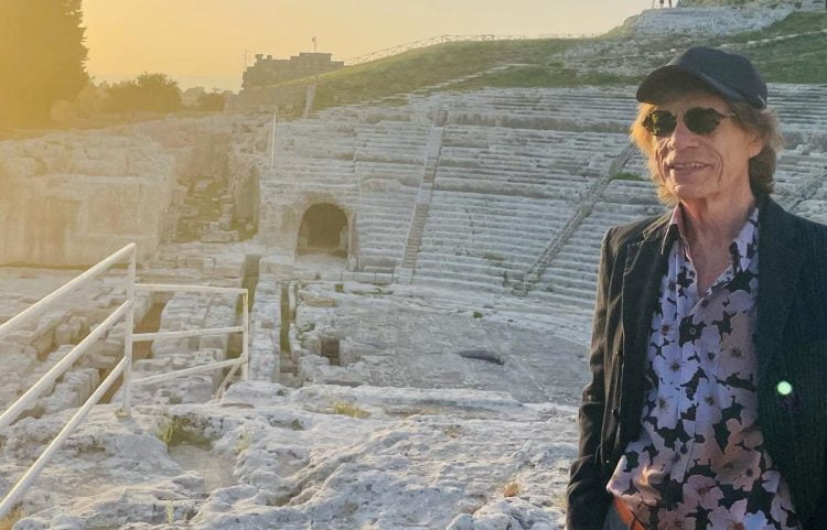 Mick Jagger in Sicilia: torna a Siracusa