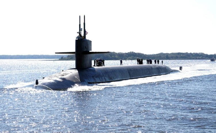 Il sottomarino nucleare Usa nel Mediterraneo: sottomarino Roche Island dell'apocalisse nucleare