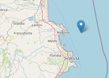 Terremoto nel mare di Siracusa