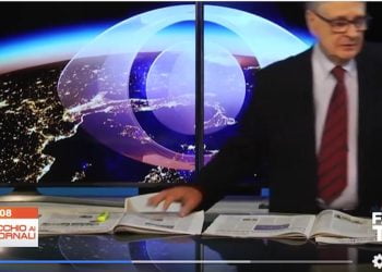 Il VIDEO del terremoto in diretta Tv: balla tutto