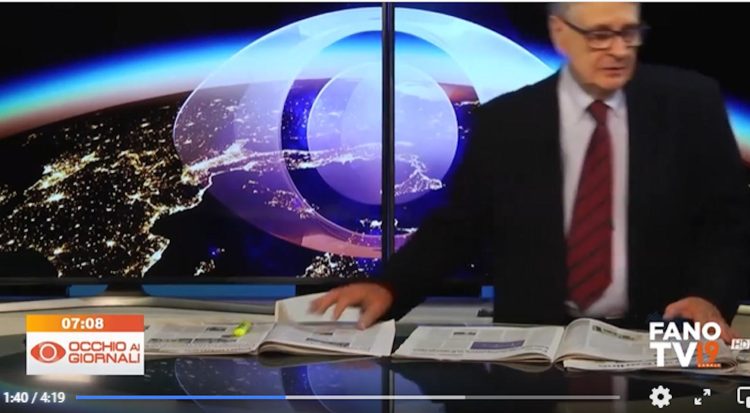 Il VIDEO del terremoto in diretta Tv: balla tutto