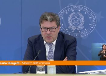 Giorgetti “Manovra prudente, responsabile e sostenibile”