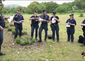 Incendi nel frusinate, arrestati tre piromani