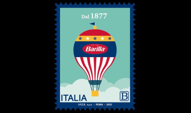 Barilla festeggia i suoi 145 anni con un francobollo speciale
