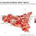 Covid, in Sicilia lieve incremento dei contagi