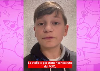 C’è una nuova stella, l’ha scoperta un sedicenne