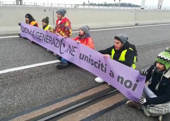 Clima, a Venezia nuovo blitz di Ultima Generazione