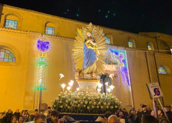 Festa Immacolata a Ragusa, tanti fedeli alla processione