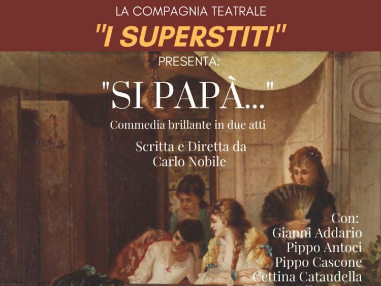 Ragusa commedia beneficienza per sostenere l’associazione Cosi’ come sei Onlus