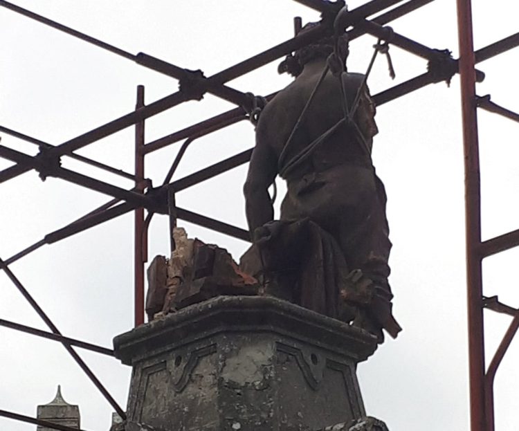 Ragusa, distacco statua dei Picialuori: dichiarazione assessore Arezzo