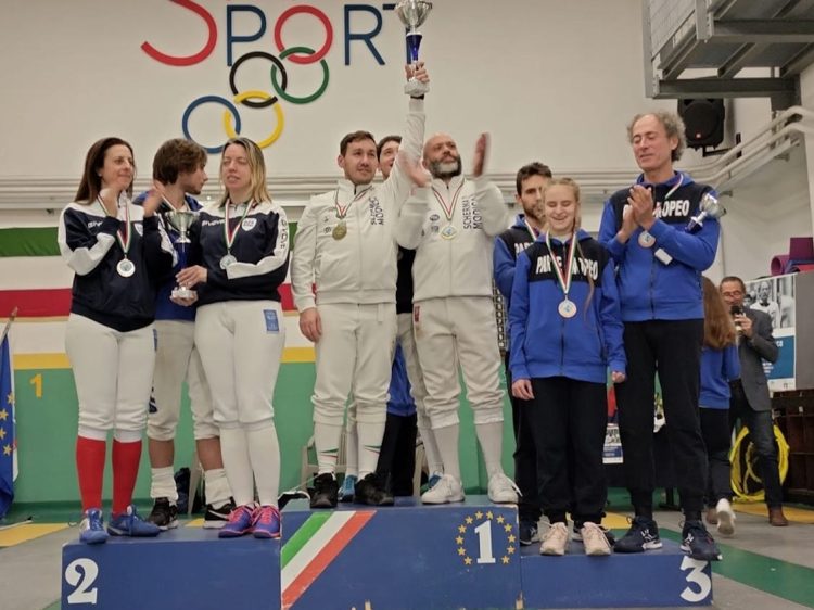 Scherma Modica vince la 1º prova scherma non vedenti integrata a squadre