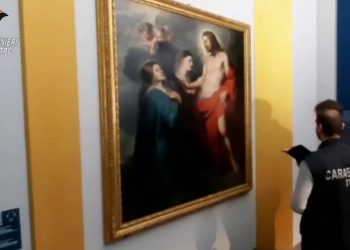 Sequestrato dipinto esposto alla mostra “Rubens a Genova”