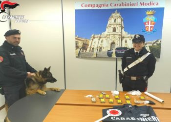 Scicli, droga in casa: arrestato 28enne