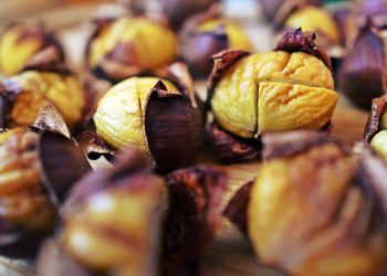 Castagne ricette: cotte al forno o cotte al sale