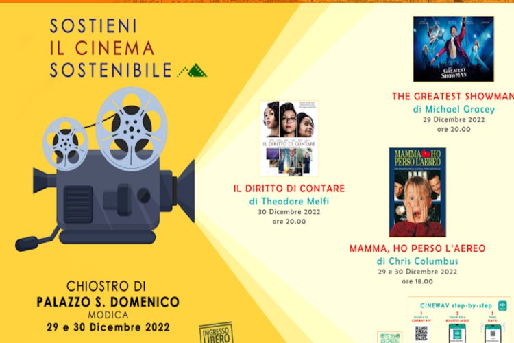 E' Natale a Modica! Sostieni il cinema sostenibile