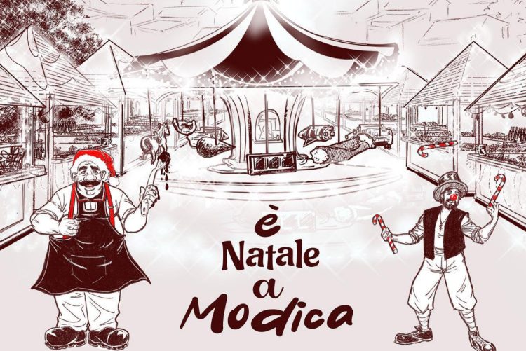 E' Natale a Modica: dal mercatino delle pulci alla giostrina di Natale