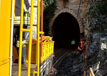Esercitazione per incidente treno con deragliamento a Ragusa
