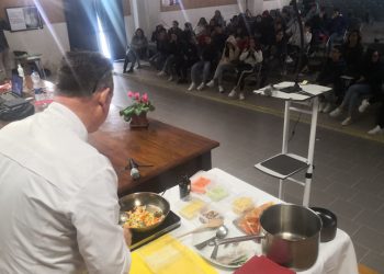 Lo chef Claudio Ruta al Galileo Ferraris di Ragusa