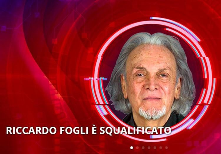 Gf Vip: Riccardo Fogli squalificato: ecco cosa è successo
