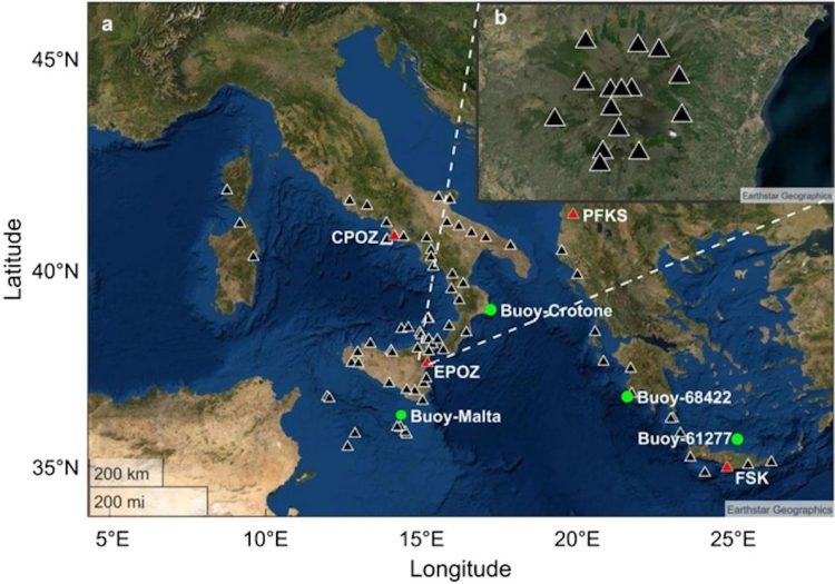 I cicloni del Mediterraneo (Medicane) generano segnali sismici