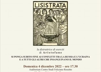 A Ragusa la Lisistrata per fermare la guerra in Ucraina