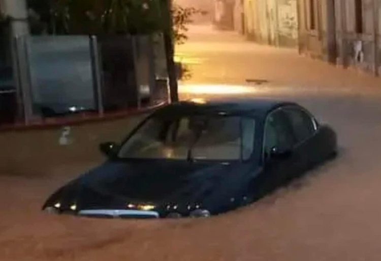 Nubifragio nel Messinese