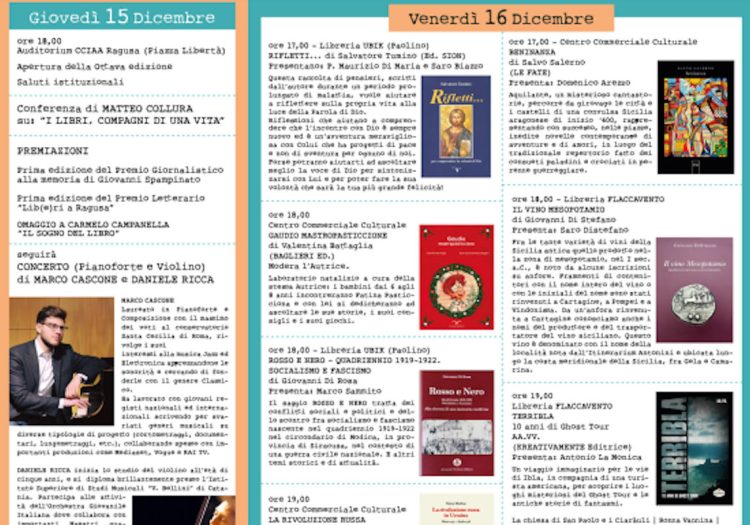 Al via l’ottava edizione di "Lib(e)ri a Ragusa"